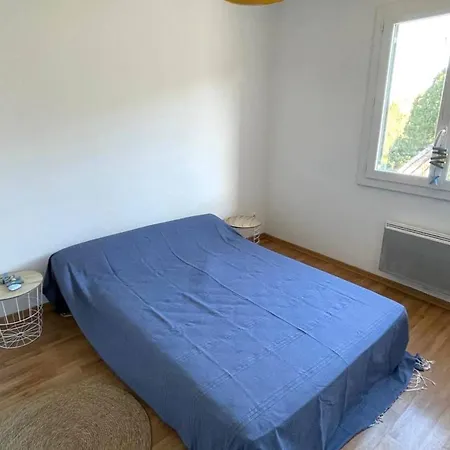 T3 Climatisee Pour 6 Avec Piscine Et Parking Au Cap D'agde - Fr-1-607-239 בית נופש